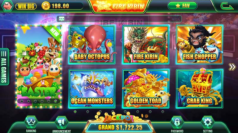 Fire Kirin Online Fish Game